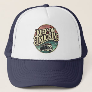 Vintage 60's Keep On Truckin Trucker Hat