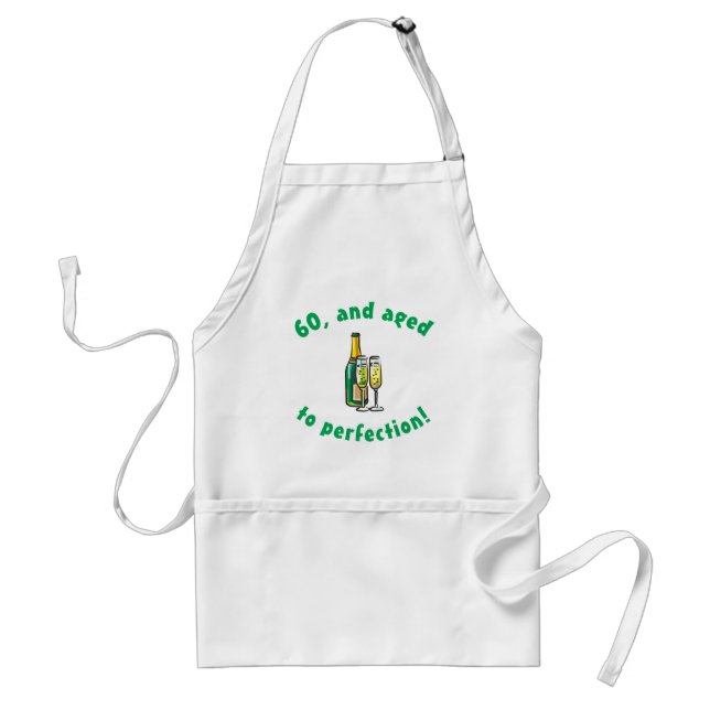 Vintage 60th Birthday Gift Standard Apron (Front)
