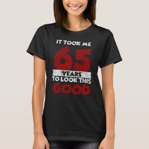 Vintage 65 Years Old Funny 65th Birthday Gift T-Shirt