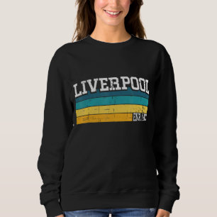 Vintage 70s 80s Style Liverpool England Sweatshirt