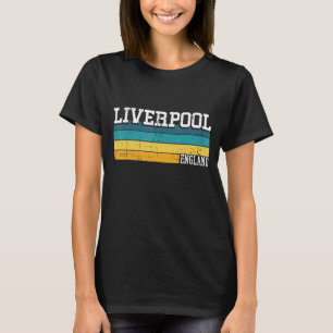 Vintage 70s 80s Style Liverpool England T-Shirt