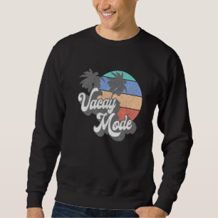 Vintage 70's Aloha Vacay Mode Beach Surfing Retro Sweatshirt