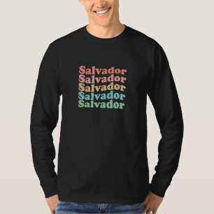 Vintage 70's Brazil Hippie City - Retro Salvador T-Shirt