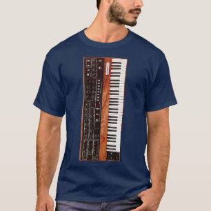 Vintage 70s Keyboard Synthesizer T-Shirt