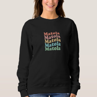 Vintage 70's Mozambique Hippie City - Retro Matola Sweatshirt