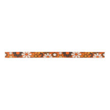 Vintage 70s Retro Floral Pattern Boho Gift