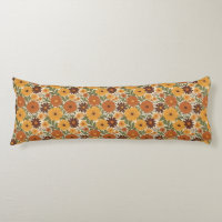 vintage 70s styled floral/flower