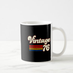 Vintage 76 Happy 50th Birthday Artwork Coffee Mug