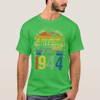 Vintage 78 Years Old June 1944 Decorations 78th Bi T-Shirt