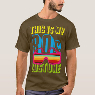 Vintage 80s Lover Theme Party Funny Costume 80s T-Shirt