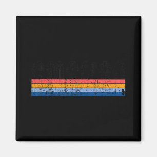 Vintage 80s Style Emerson Nj Magnet