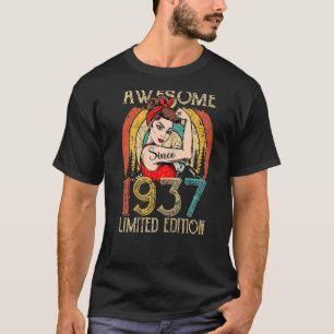 Vintage 85 Year Old birthday for women Best of 193 T-Shirt