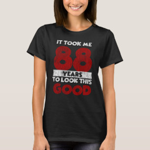 Vintage 88 Years Old Funny 88th Birthday Gift T-Shirt