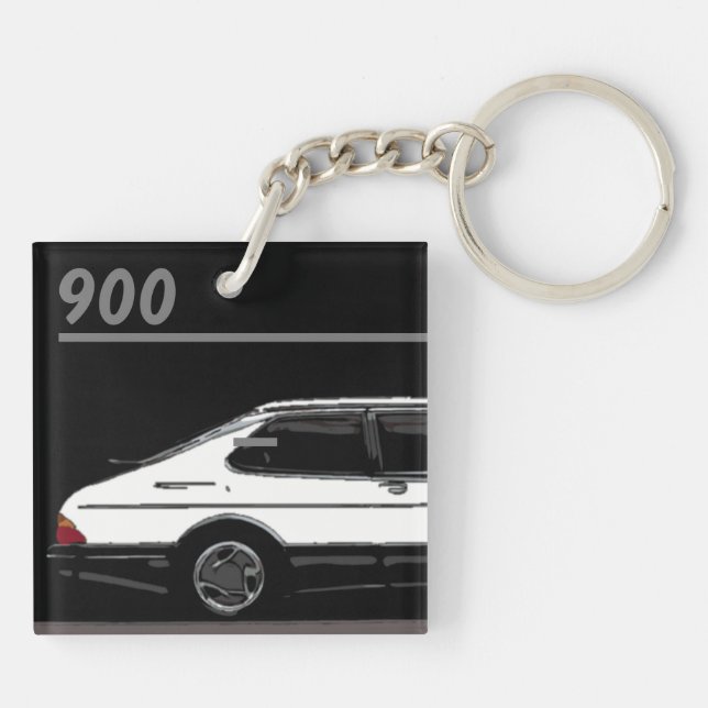 VINTAGE 900 KEY RING (Back)