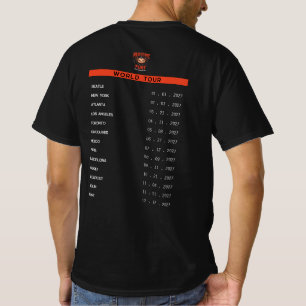 Vintage 90s Heavy Metal Axolotl Band Tour Parody T-Shirt