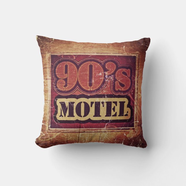 Vintage 90's Motel - Pillow (Front)