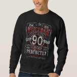 Vintage 90th Birthday 1931 Limited Edition Born In Sweatshirt<br><div class="desc">Vintage 90th Birthday 1931 Limited Edition Born In 1931 Men 1</div>