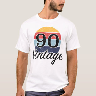Vintage 90th Birthday Sunset T-Shirt