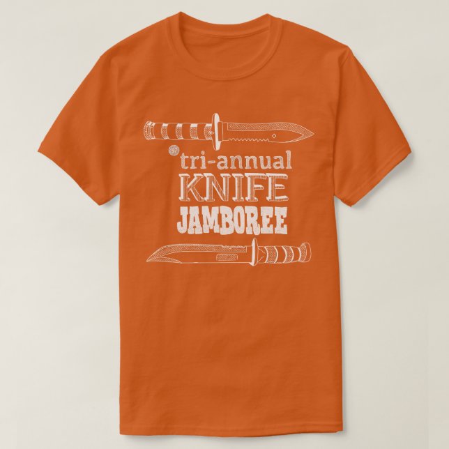Vintage 97 Knife Jamboree T-Shirt (Design Front)