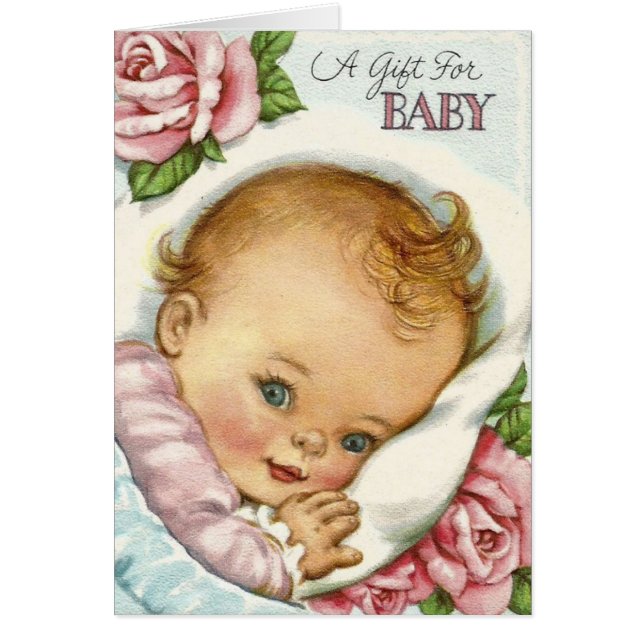 Vintage - A Gift for Baby, (Front)
