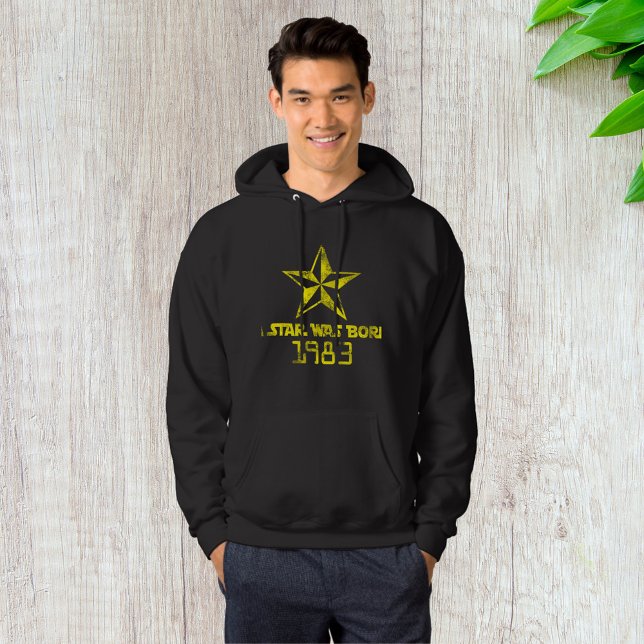 Vintage A Star Was Born 1983 Yellow Star  Hoodie (Creator Uploaded)