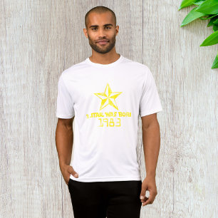 Vintage A Star Was Born 1983 Yellow Star  T-Shirt