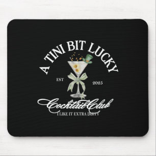 Vintage A Tiny Bit Lucky Tail Club Est 2025 _1 Mouse Pad