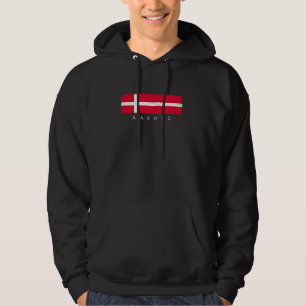 Vintage Aarhus Denmark Vacation Denmark Lover Hoodie