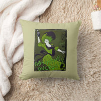 Vintage Absinthe Ad Pillow