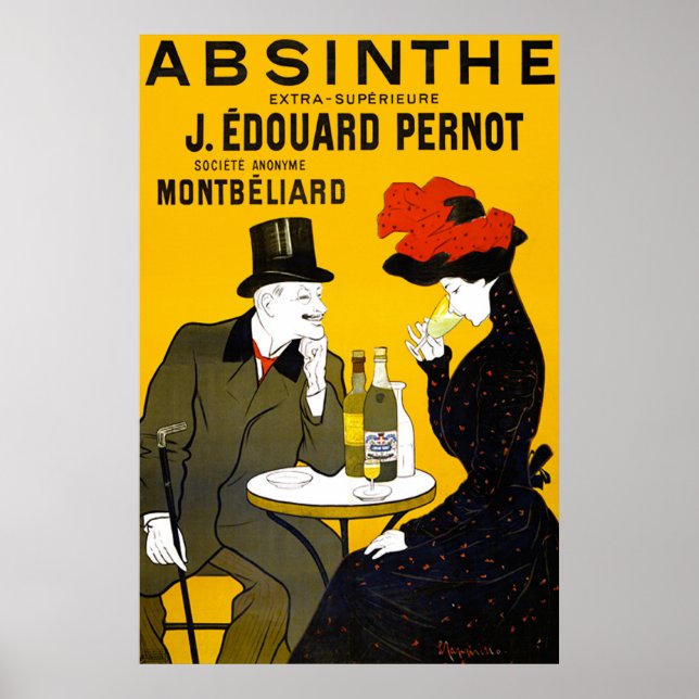 Vintage Absinthe Poster (Front)