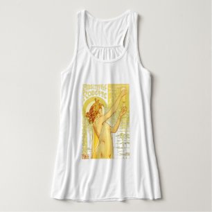 Vintage Absinthe Poster Art Singlet