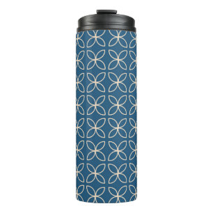 Vintage abstract background. Decorative wallpaper Thermal Tumbler