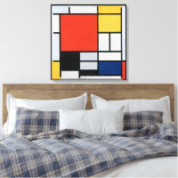Vintage Abstract Composition by Piet Mondrian