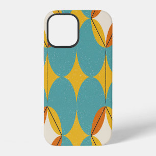Vintage Abstract, Geometric Scandinavian Pattern. iPhone 12 Case