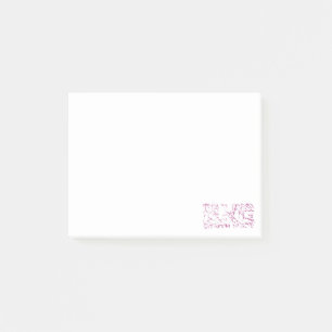 Vintage Abstract Grunge The Big Issue South West Post-it Notes
