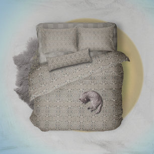 Vintage Abstract Quartz Stone Natural Body Cushion