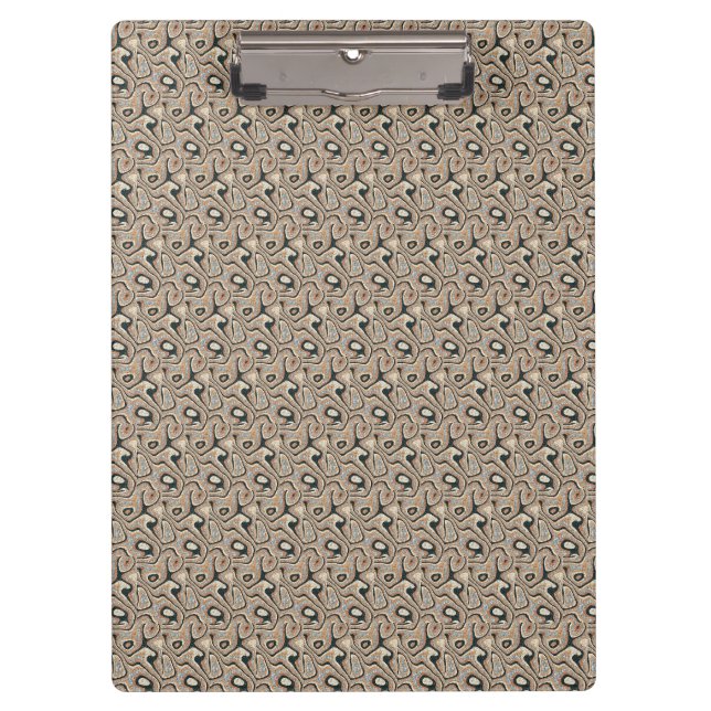 Vintage Abstract Quartz Stone Natural Clipboard (Front)