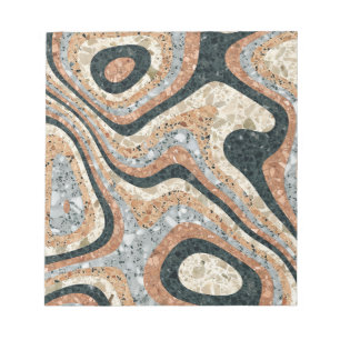 Vintage Abstract Quartz Stone Natural Notepad