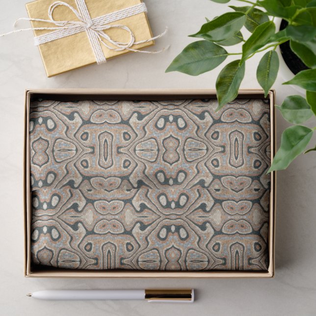 Vintage Abstract Quartz Stone Natural Tissue Paper (Gift)