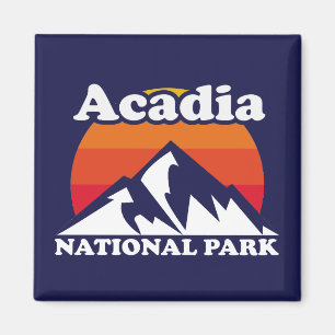 Vintage Acadia National Park Magnet