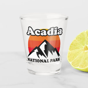 Vintage Acadia National Park Shot Glass