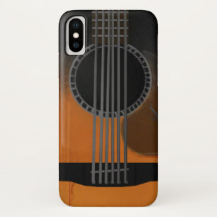 Vintage Acoustic Guitar Case-Mate iPhone Case