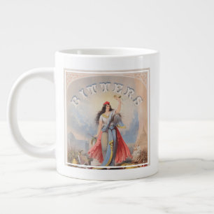 Vintage Ad For Bitters Sold By S. S. Wyckoff & Co. Large Coffee Mug