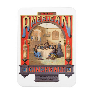 Vintage Ad For Coburn, Lang & Company Ginger Ale. Magnet