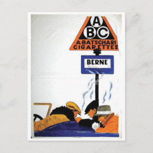 Vintage Ad Poster Postcard