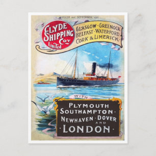 Vintage Ad Poster Postcard