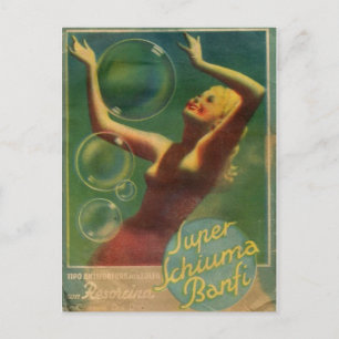 Vintage Ad Poster Postcard