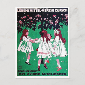 Vintage Ad Poster Postcard