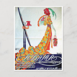 Vintage Ad Poster Postcard