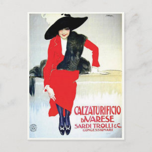 Vintage Ad Poster Postcard